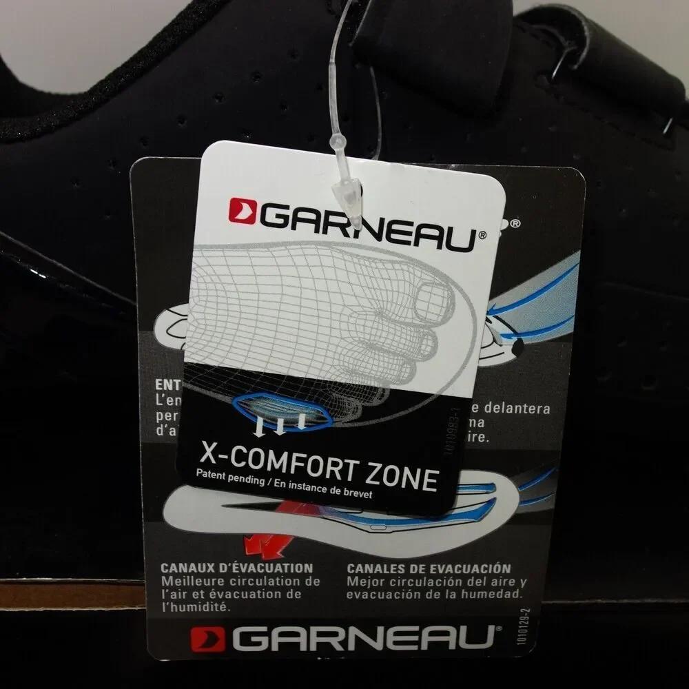 NEW Louis Garneau Chrome II 2 Men's Cycling Road Bike Shoes Black Size 39